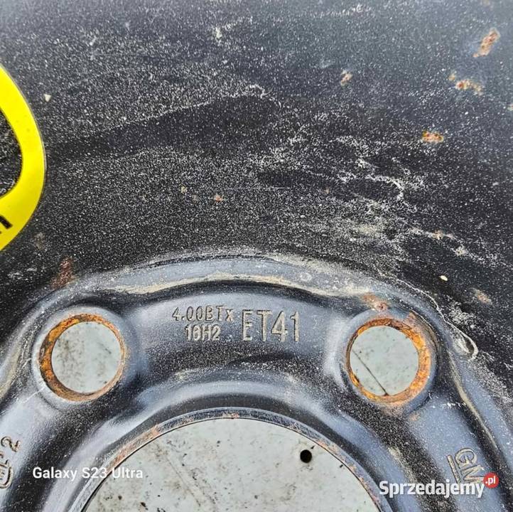 Koło dojazdowe Opel 5x110 R16 Vectra C Signum