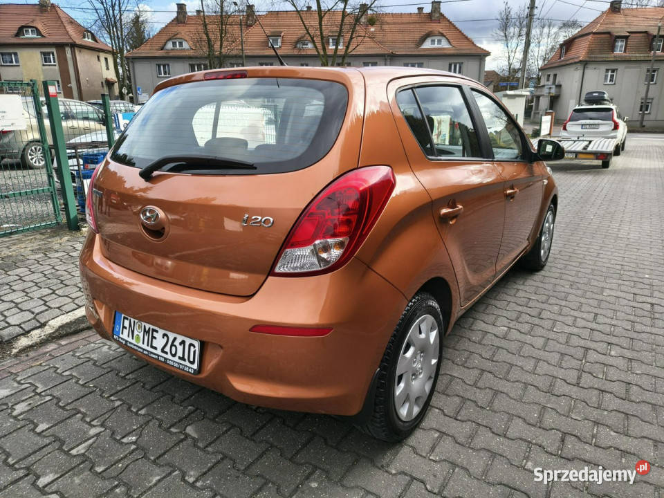 Hyundai i20 Podgrzewane fotele Klimatyzacja isofix śląskie Ruda Śląska