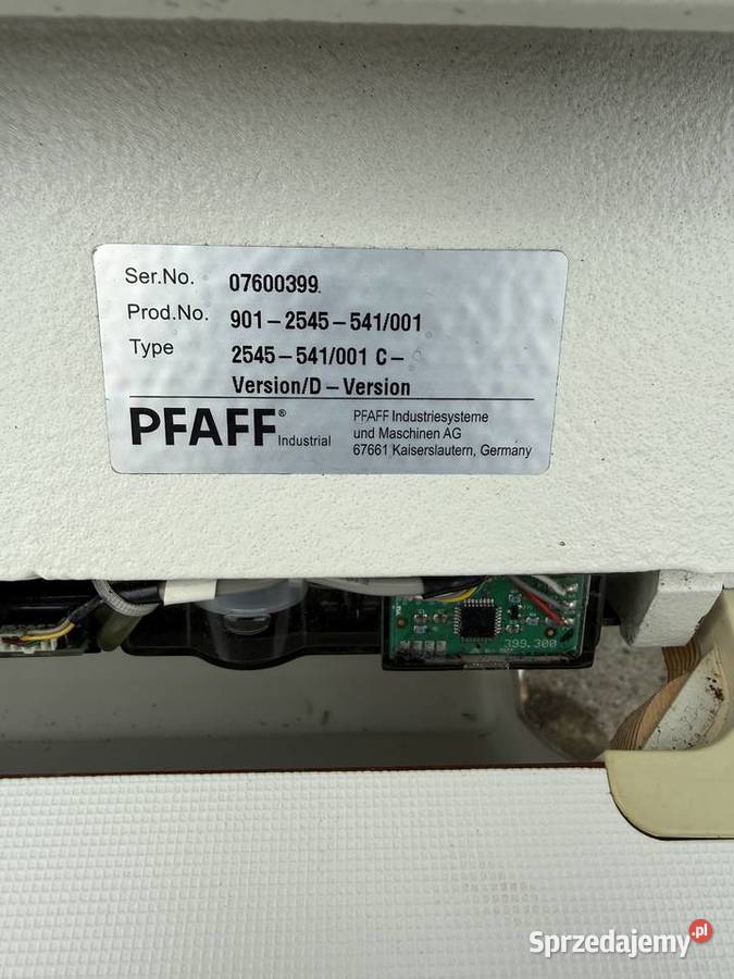 Pfaff 2545 541001 PLUS maszyna do szycia automat mazowieckie