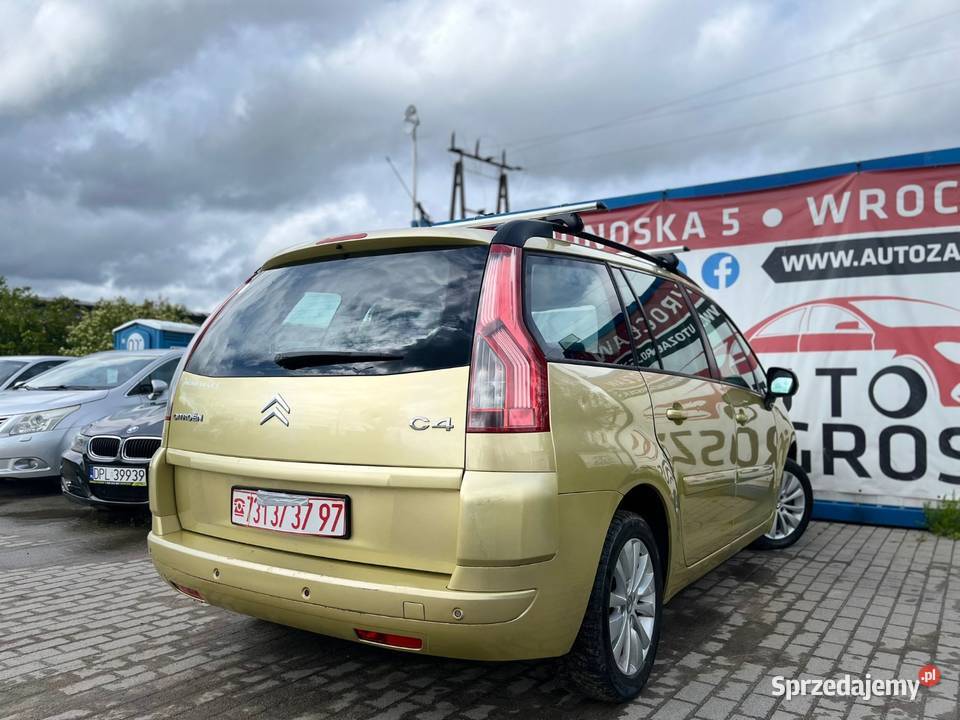 Citroen C4 Grand Picasso 16 HDI 2007 7 osobowy Wrocław