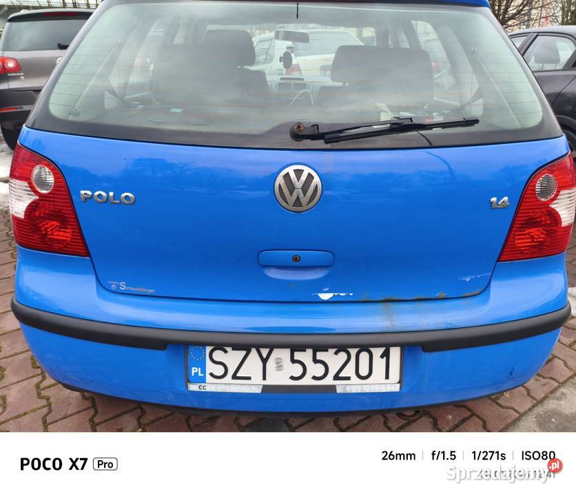 Volkswagen Polo 14 2002r 75 Zygodowice