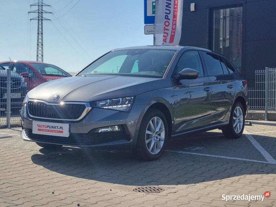 Skoda Scala 2022r AUTOMAT 1498cm3 Škoda Poznań