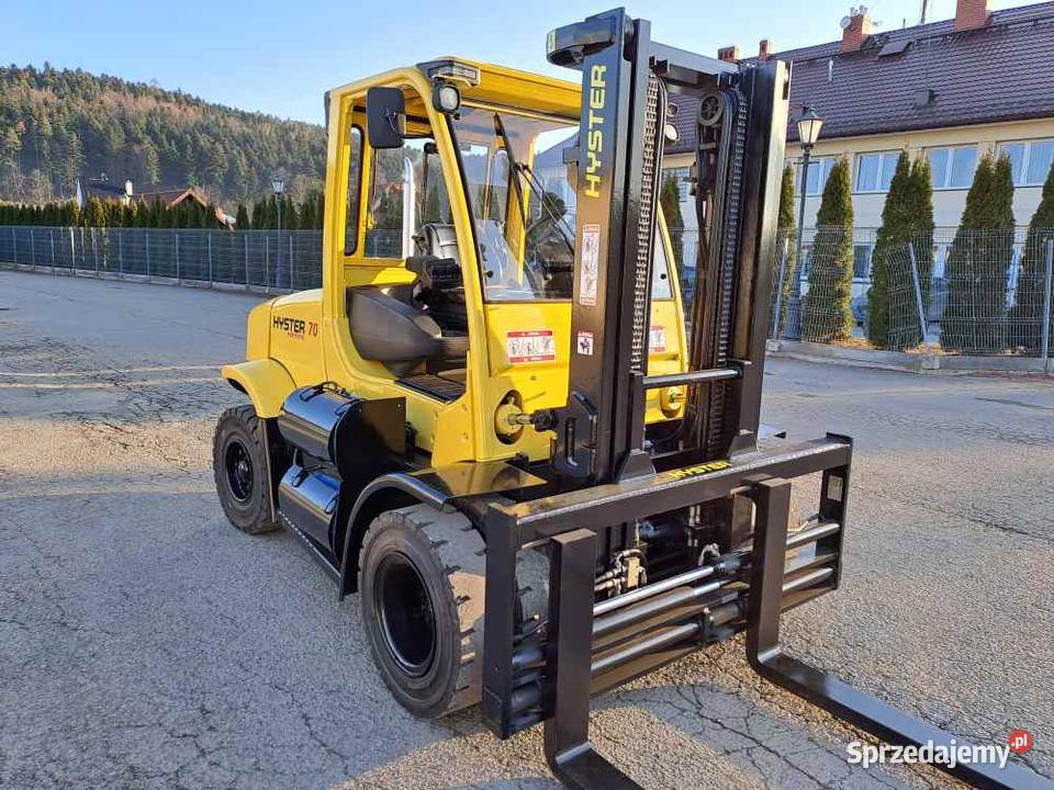 Wózek widłowy HYSTER H70FT LPG 7 ton UDT Stary Sącz