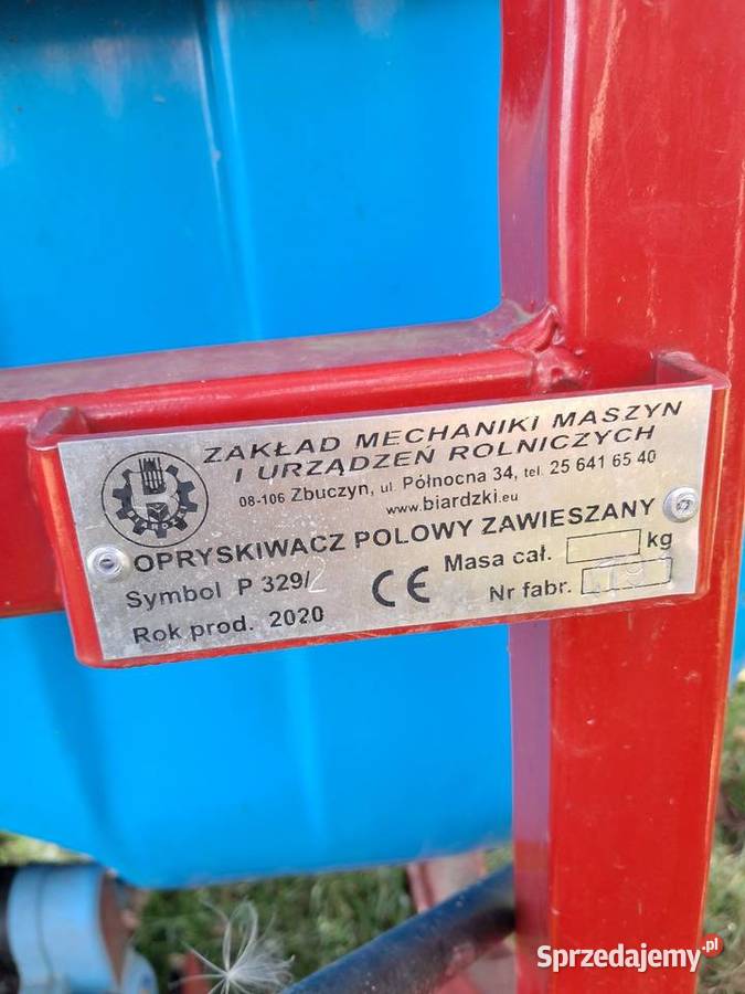 Opryskiwacz biardzki 400l Kopytowa