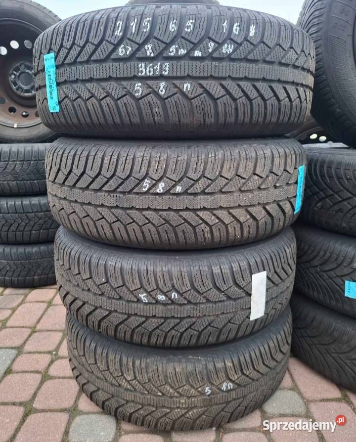 4x Opona zimowa Semperit MasterGrip 2 21565R16 Samochodowe sprzedam