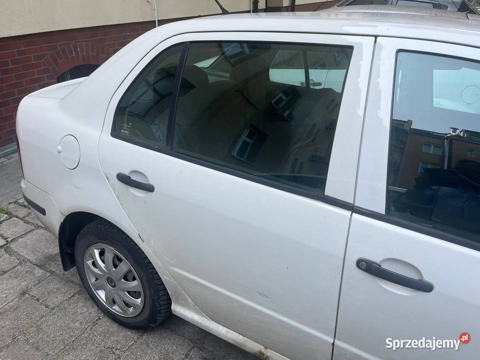 SKODA FABIA 2008 białastan średni biały Opole sprzedam