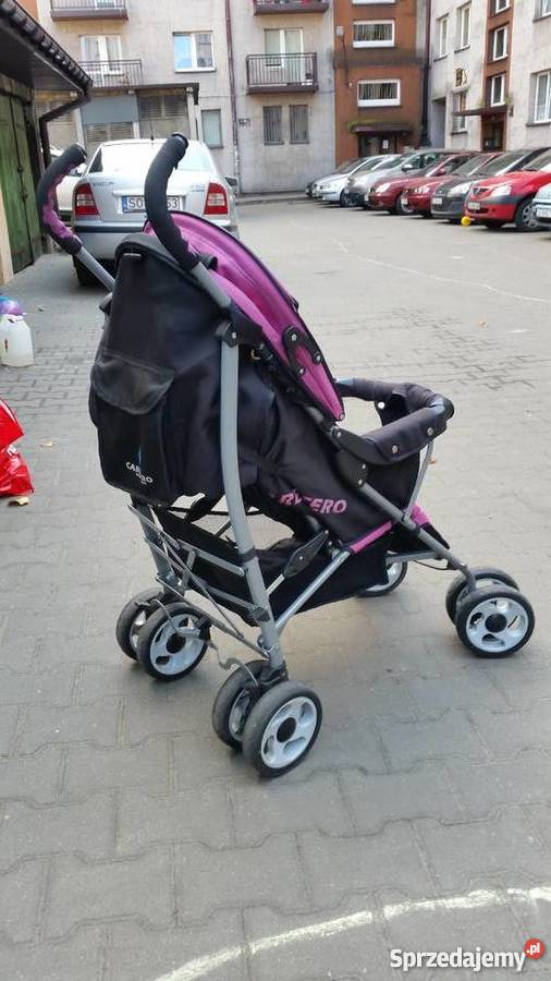 Wózek spacerowy caretero spacer rozkładany na Piankowe