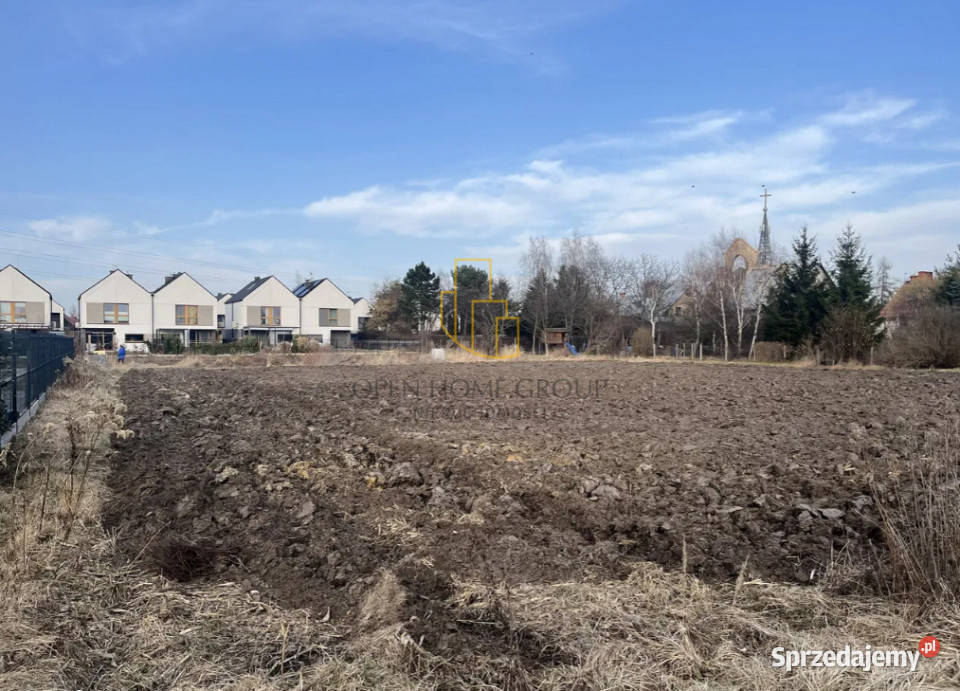 Żerniki Wrocławskie działka budowlana 1305 m2 dolnośląskie