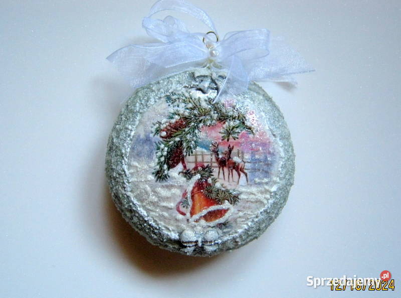 Bombki na choinkę rękodzieło Kraków sprzedam