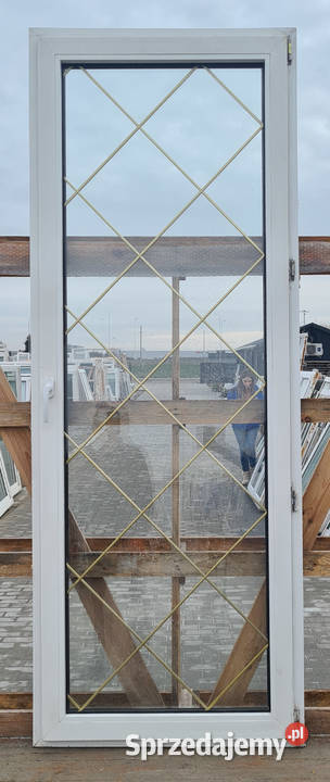 OKNA KacprzaK 90X233 Okno Balkonowe Używane PCV Lublin