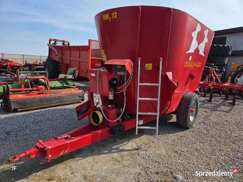 Paszowóz SUPERTINO 12 m3 WAGA własna hydraulika Do hodowli zwierząt mazowieckie