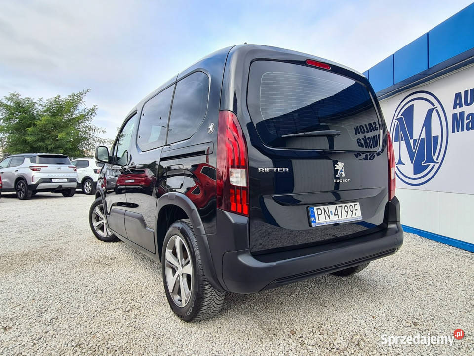 Peugeot RIFTER Automat Navi Grzane Fotele aluminiowe felgi wielkopolskie Wągrowiec
