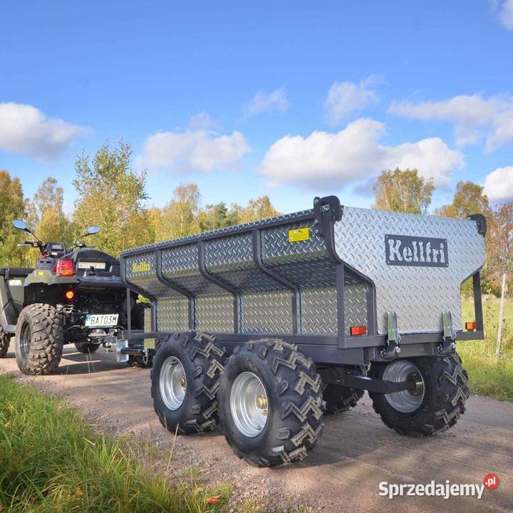 Przyczepa ATV 1420 z zasilanym elektrycznie łódzkie Piotrków Trybunalski