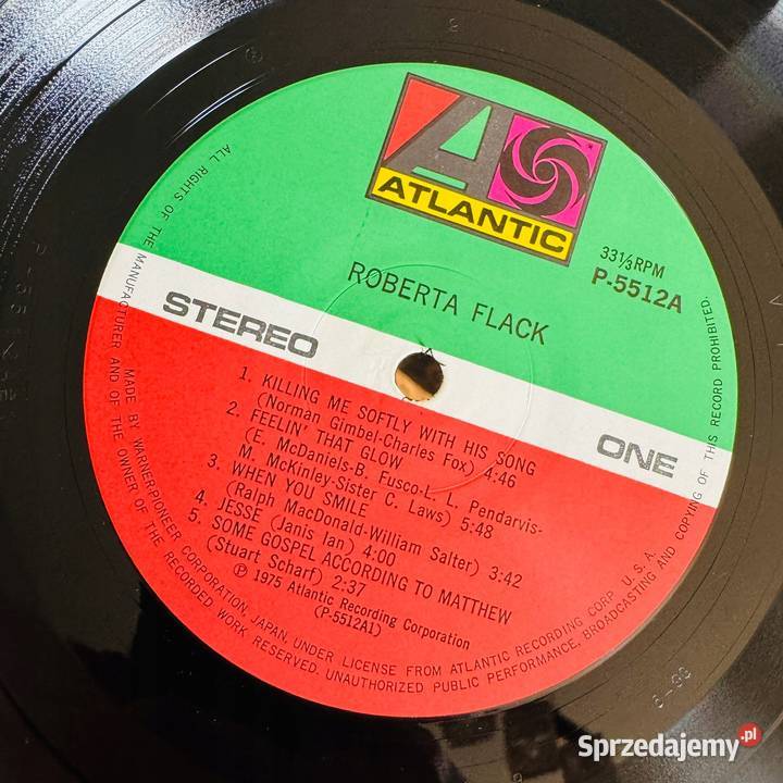 Roberta Flack Roberta Flack NMEX Japan Obi 2 LP soul Kraków