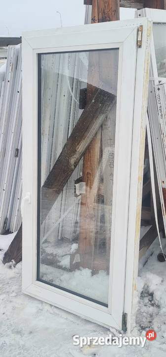 OKNA KacprzaK OKNO PCV 72X150 Używane Plastikowe Okna ścienne Lublin