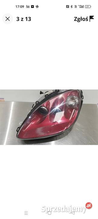 Lampa lewa Corvette C6 lampy przednie podkarpackie Rzeszów