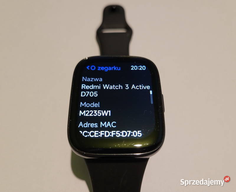 SmartWatch Xiaomi Redmi Watch 3 Active Sport Nowy Sącz sprzedam