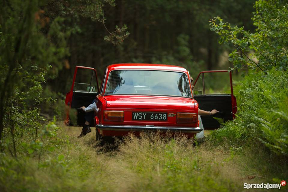 Fiat 125p wynajem ślub, sesja, wieczory panieńskie Dębe