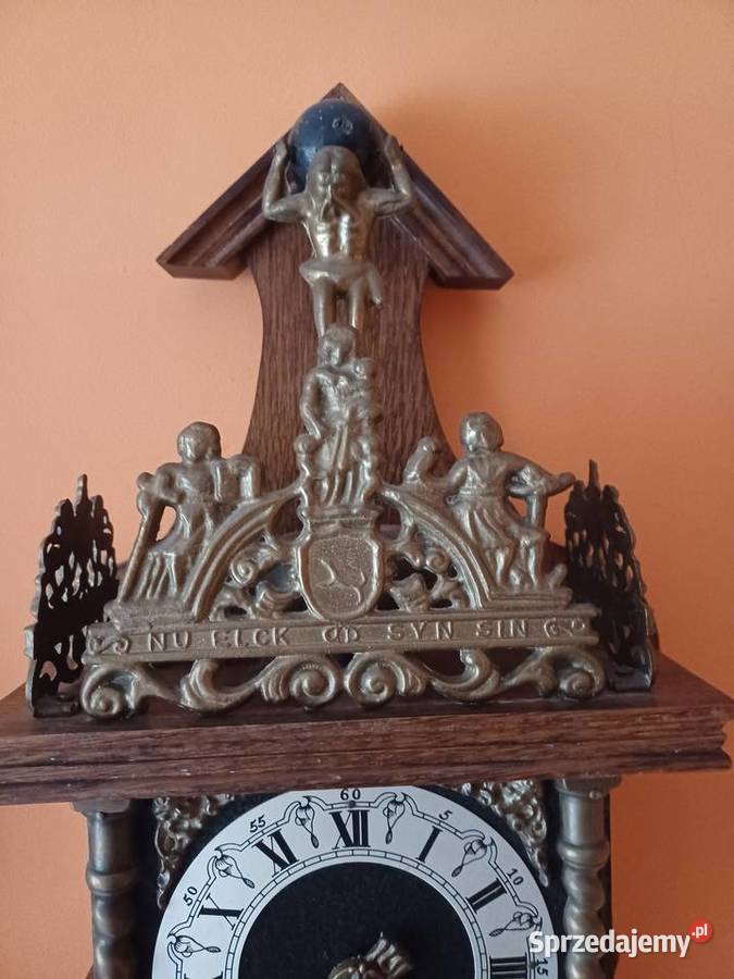 Piękny zegar duży Holender Poznań