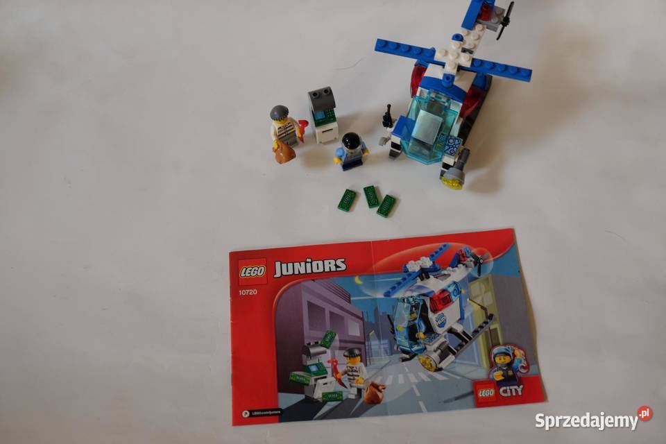 Lego Juniors 10720 10671 helikopter policyjny