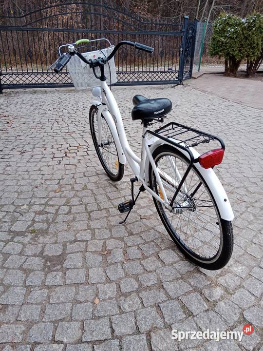 Rower Damka Rayon Biała koła 26 Miejskie Lidzbark sprzedam