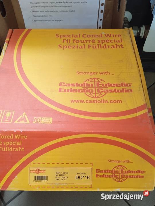EnDotec do 16 Drut Spawalniczy 12mm 15 Świercze sprzedam