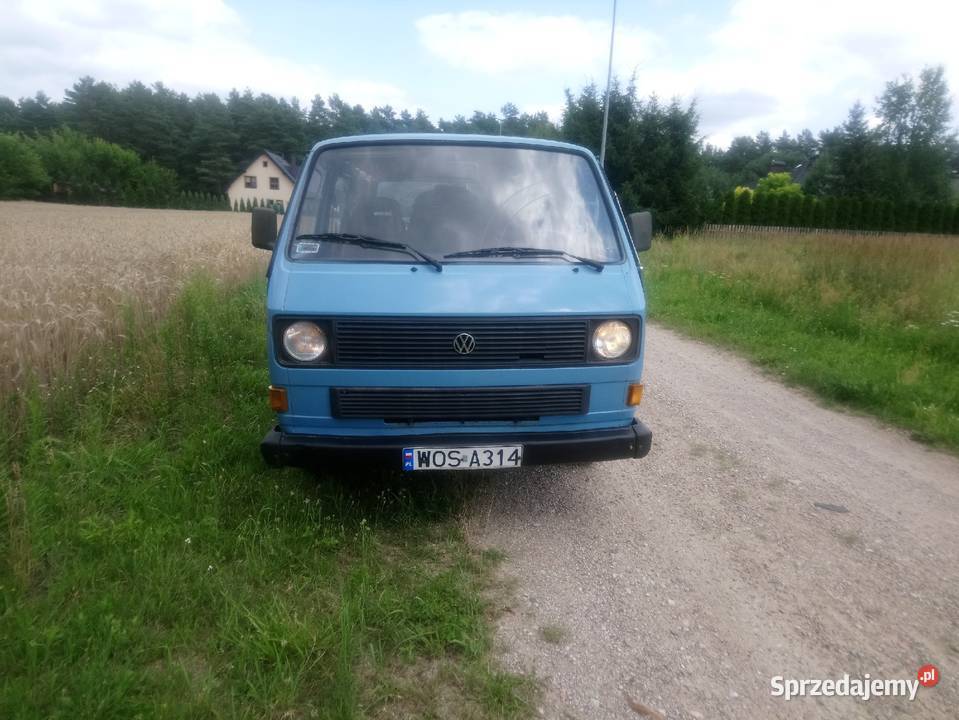 Kultowy Volkswagen T3, Transporter, ogórek Ostrołęka