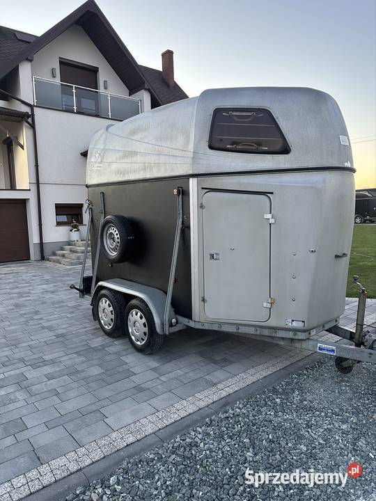 Przyczepa do przewozu 2 koni dmc 1300 kat B sprzedam