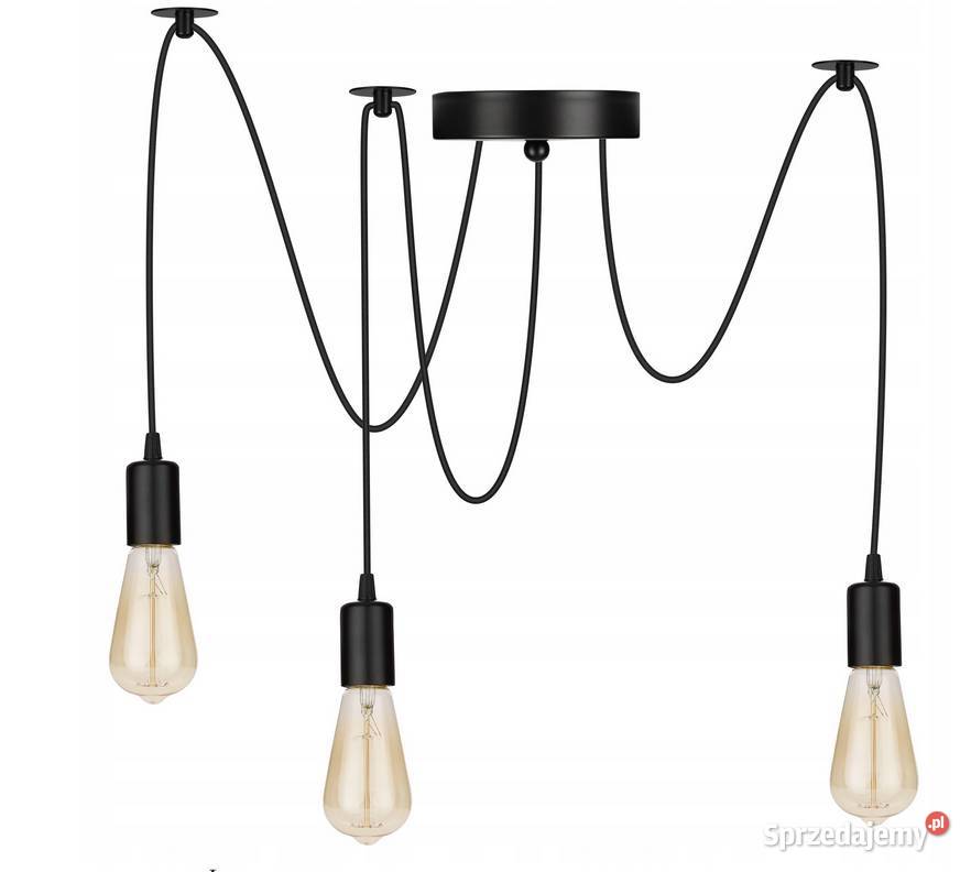 LAMPA WISZĄCA SUFITOWA ŻYRANDOL PAJĄK 3x E27 sprzedam