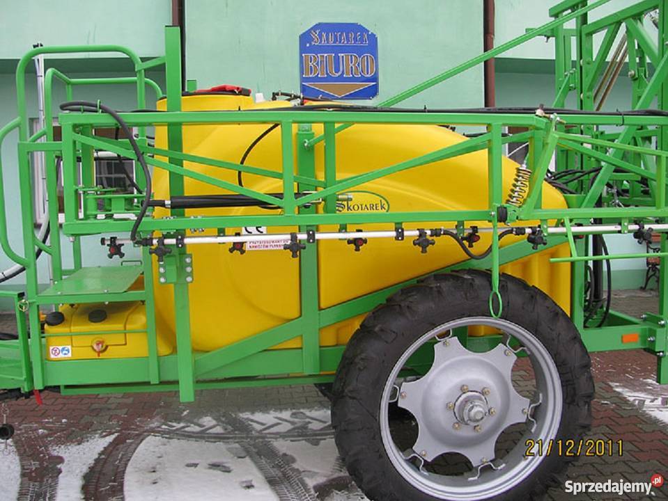 SKOTAREK Opryskiwacz Polowy Hydrauliczny 1500L Kuźnica Zbąska