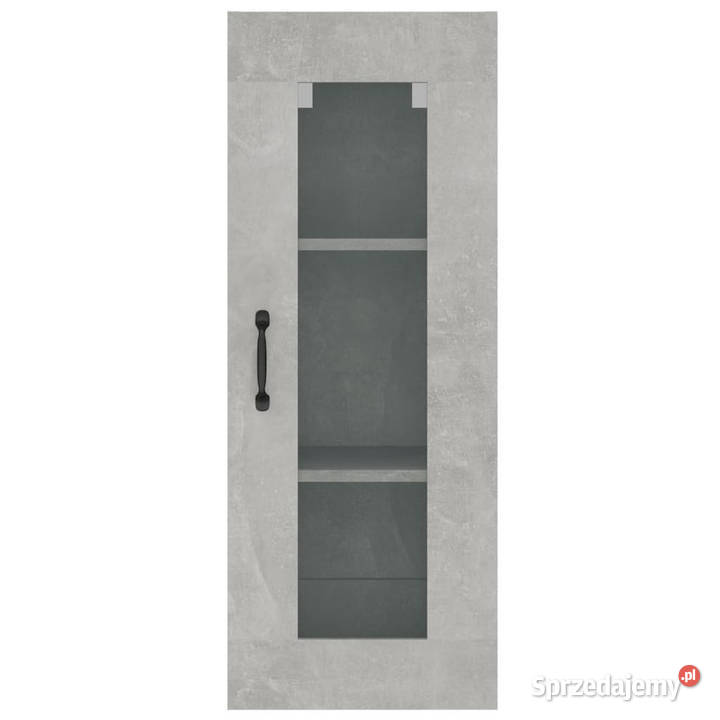 Szafka wisząca szarość betonu 345x34x90 WM812460 Warszawa