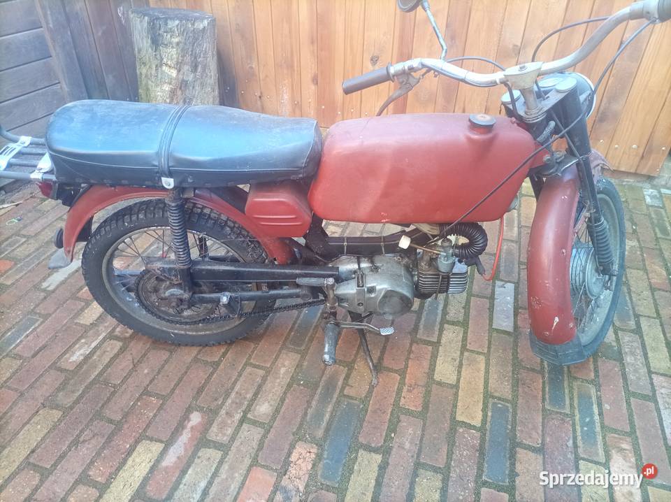 Jawa 50 Mustang lubuskie Nowogród Bobrzański