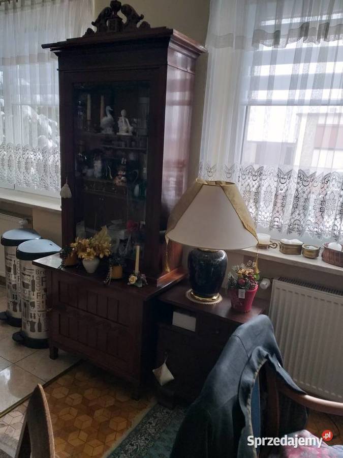 Piękna dostojna serwantka witryna Meble Myślibórz