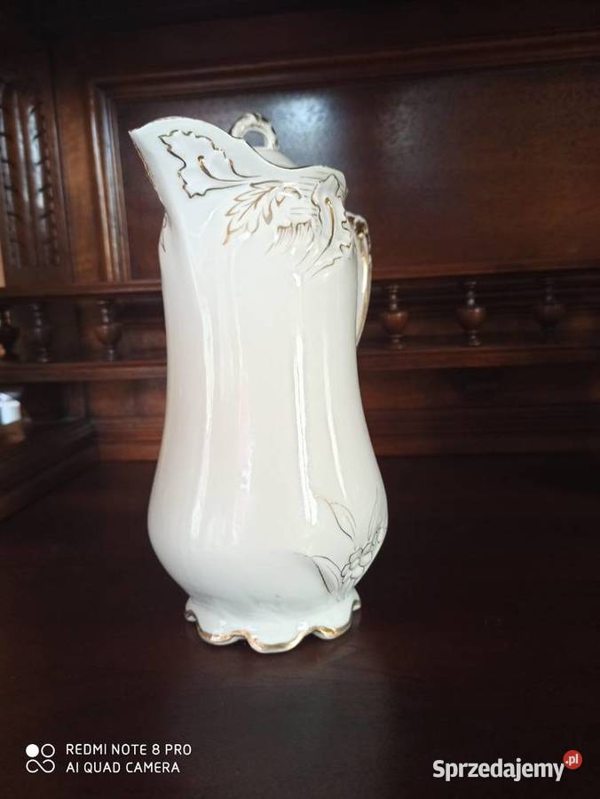 dzbanek do czekoladySecesja Porcelana i szkło