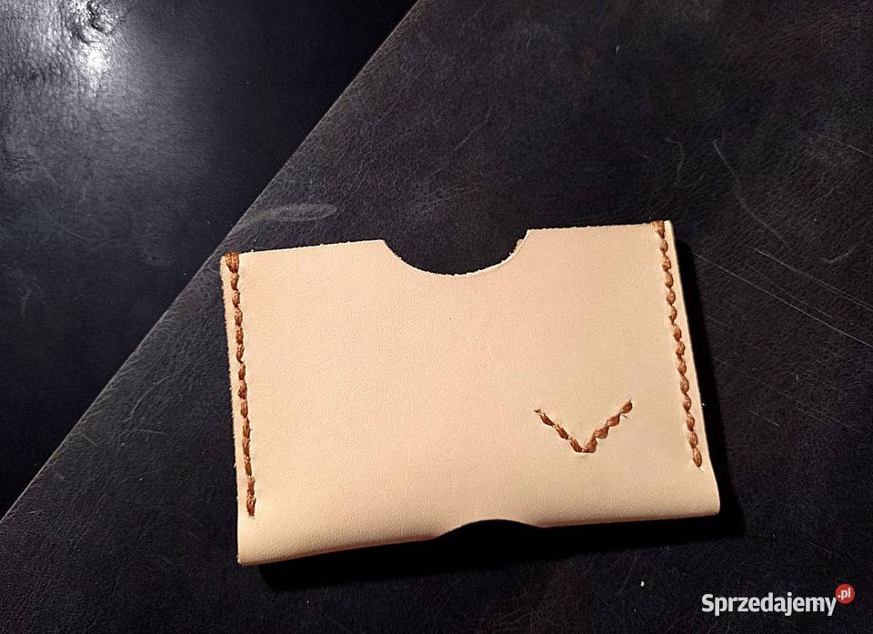 Skórzane etui na dokumenty karty Kielce