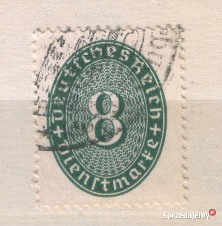 Zn Dopł DR Mi 116 kas 1927 Filatelistyka Gliwice