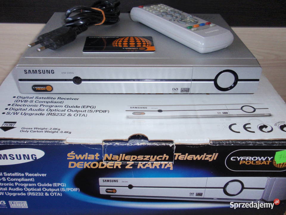 Dekodery STB DVBT i dekoder SAMSUNG DSBS305G z Łódź sprzedam