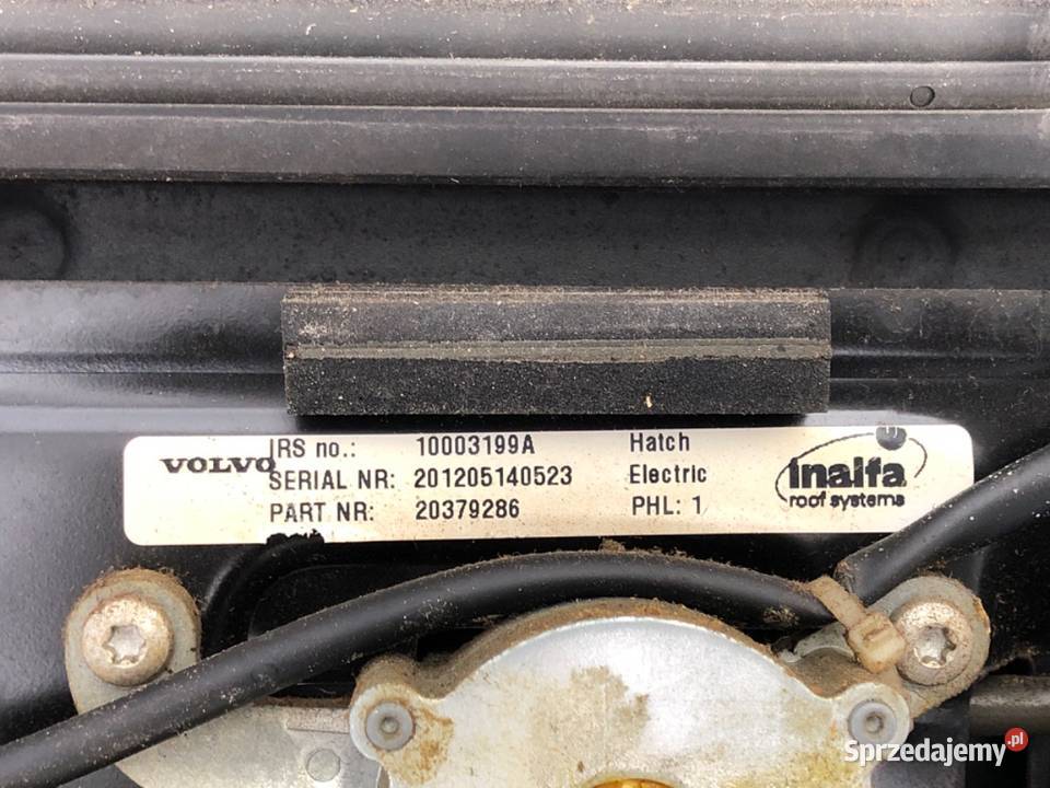 SZYBERDACH VOLVO FH Ciągnik siodłowy 20379286 podkarpackie sprzedam