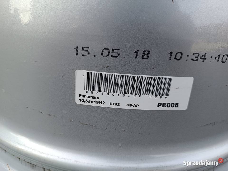 Felgi aluminiowe Porsche Panamera 971 19