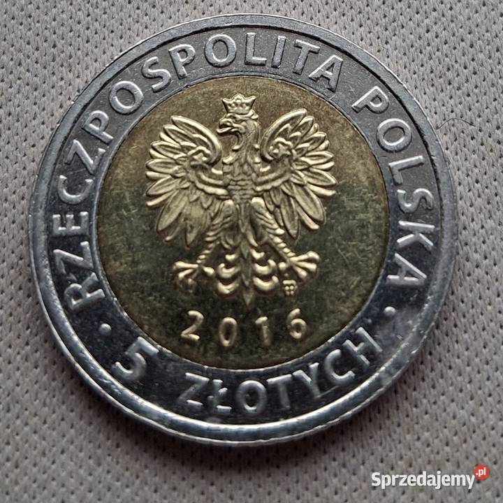 POLSKA5 2016 rCuNiBAI ZAMEK KSIĄŻĄT POMORSKICH W Numizmatyka Legionowo