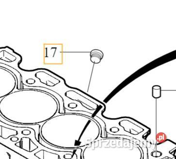 VOLVO zaslepka wkrecana bloku silnika 16D 20D OE Gadgety motoryzacyjne Bielany Wrocławskie