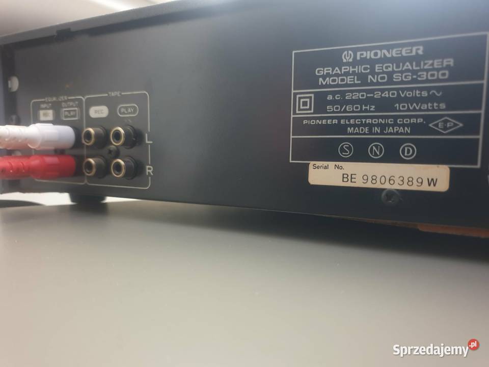 Pioneer sg 300 korektor graficzny Leżajsk
