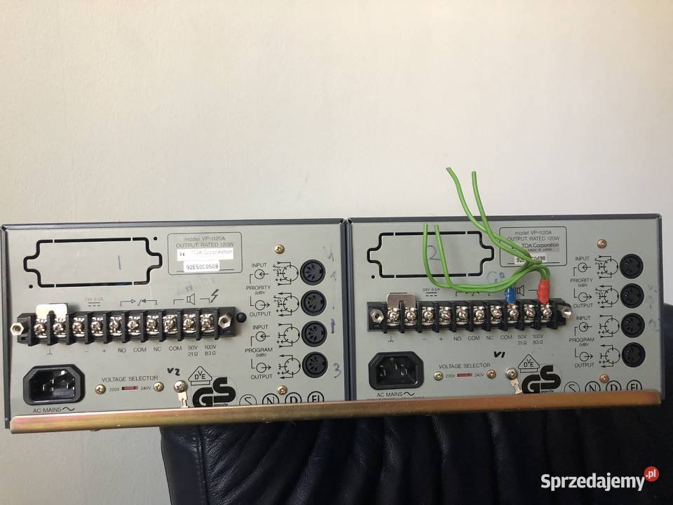 Wzmacniacz mocy TOA Elc VP1120A Iława