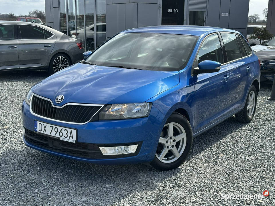 koda RAPID 14 TDI 90 2017 Ambition navi Rok produkcji 2017 Wojkowice