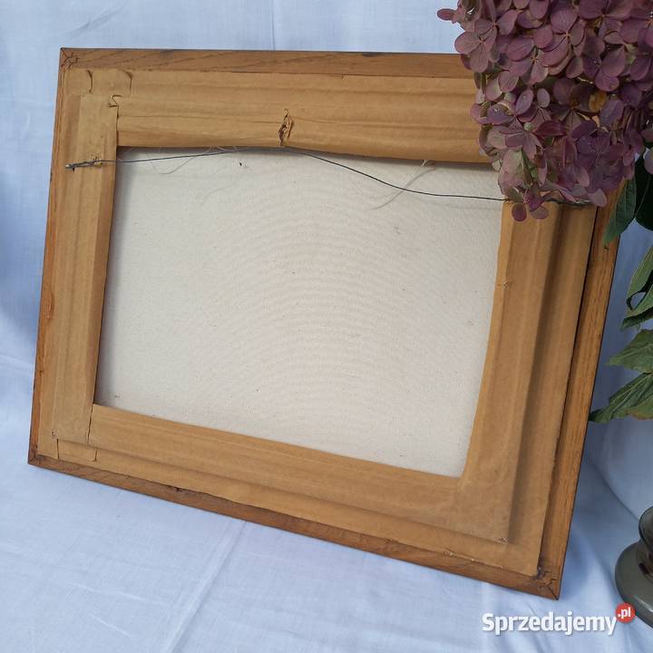 Obraz olejny na płótnie pejzaż nadmorski 50x40 sprzedam
