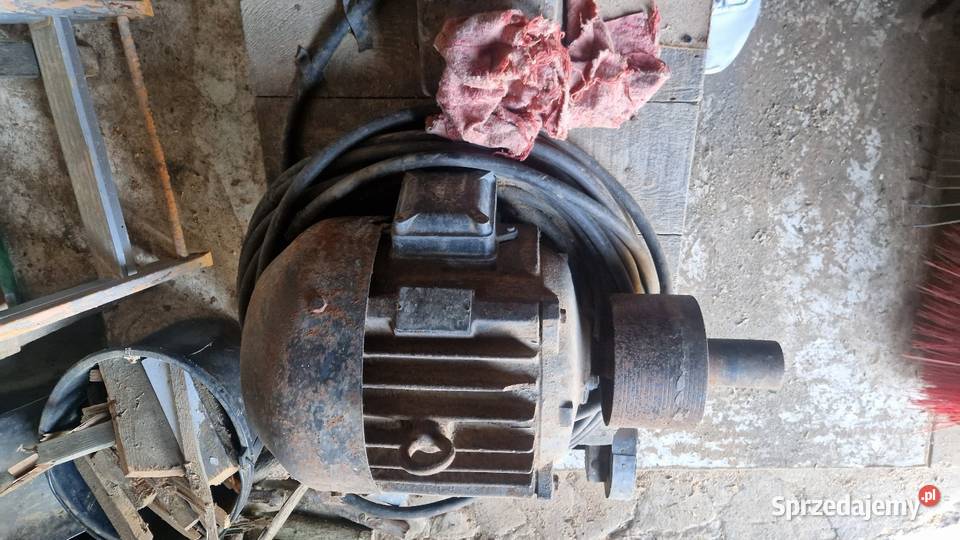 Silnik elektryczny 55 kW z kablem na sprzedaż Ogarka