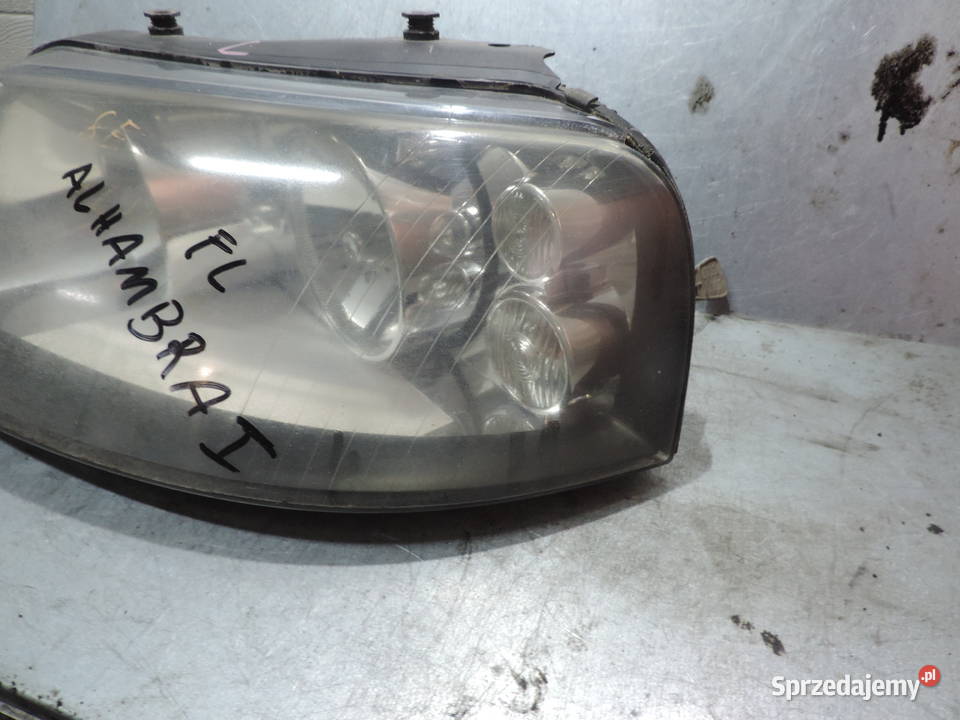 LAMPA LEWY PRZÓD SEAT ALHAMBRA I FL Rok produkcji 2002 Nowy Sącz