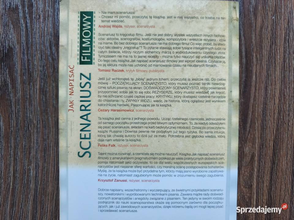 napisać scenariusz filmowy najlepszy poradnik