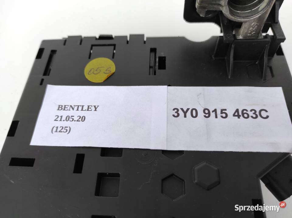 KLEMA BEZPIECZNIK BENTLEY CONTINENTAL GT II LIFT osobowe Nowy Tomyśl