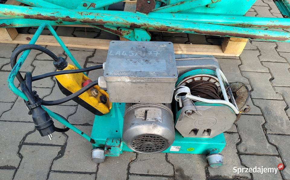 Wciągarka budowlana elektryczna model IMER Nowy Sącz sprzedam